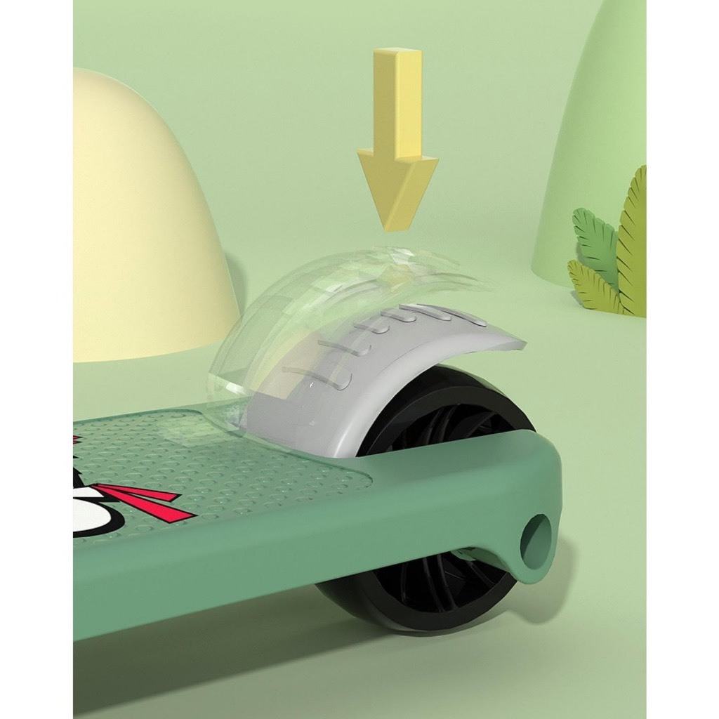 Xe Trượt Scooter Cao Cấp, Xe Chòi Chân Cho Bé 3 In 1 - Giúp Bé Vận Động Thoả Thích