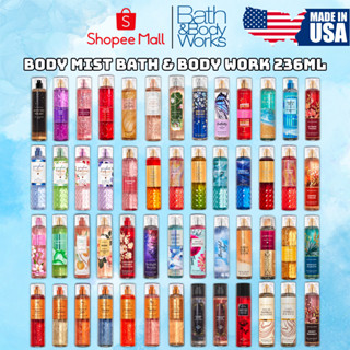 Body Mist Bath And Body Works Nam Nữ Chính Hãng, Xịt Thơm Khử Mùi Toàn Thân Hương Nước Hoa 236ml M01