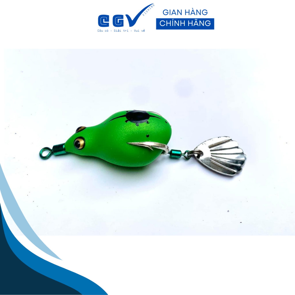 Mồi lure nhái hơi TNQ TV1  và TV2  - TOÁN NHÀ QUÊ / TNQ LURES
