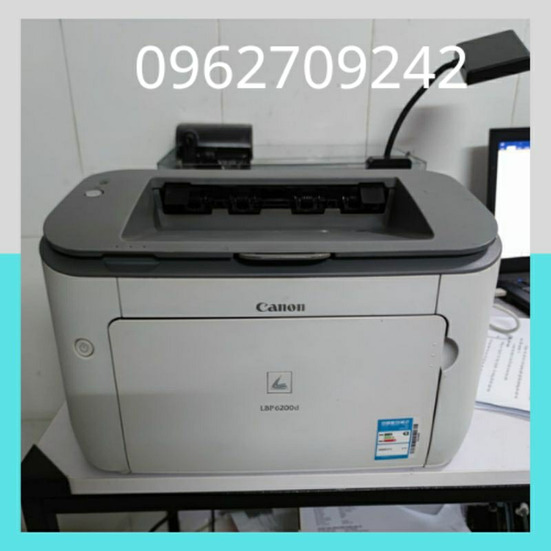 Máy in canon 6200d, Máy in đảo mặt tự động, tặng hộp mới mới và dây cáp mới