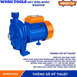 WADFOW Máy bơm nước 750W(1HP) WWPCA03