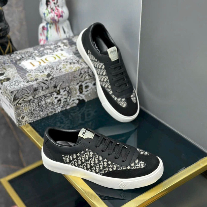 Giày thể thao buộc dây D.i.o.r 4 bản màu mới nhất thu đông 2023