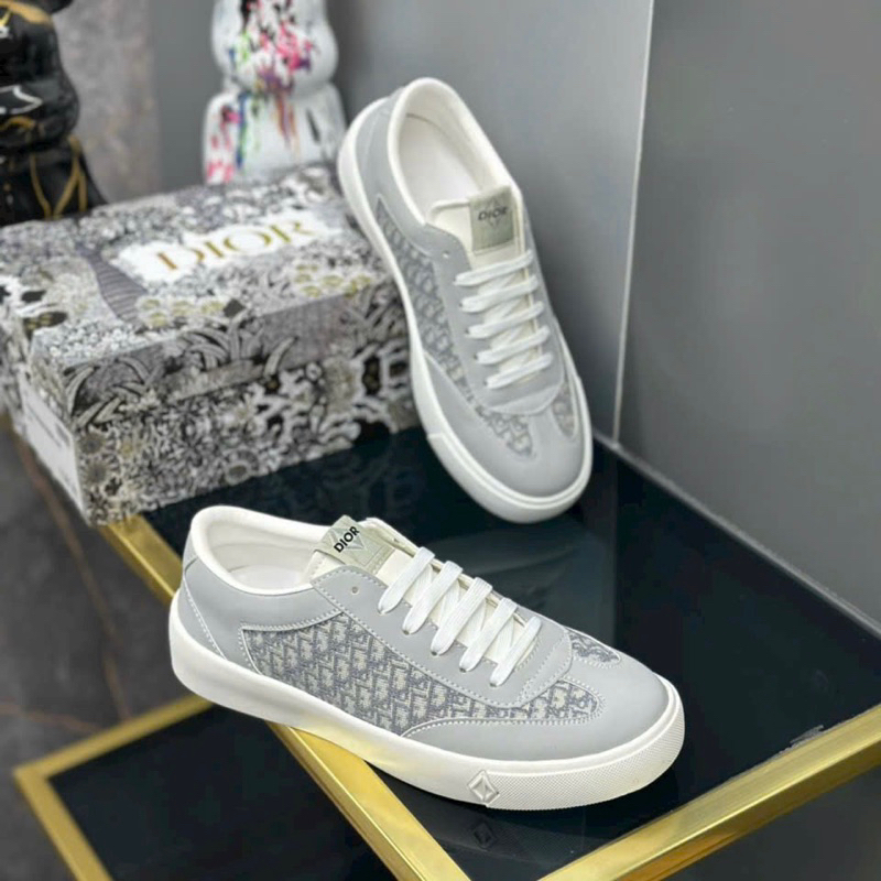 Giày thể thao buộc dây D.i.o.r 4 bản màu mới nhất thu đông 2023