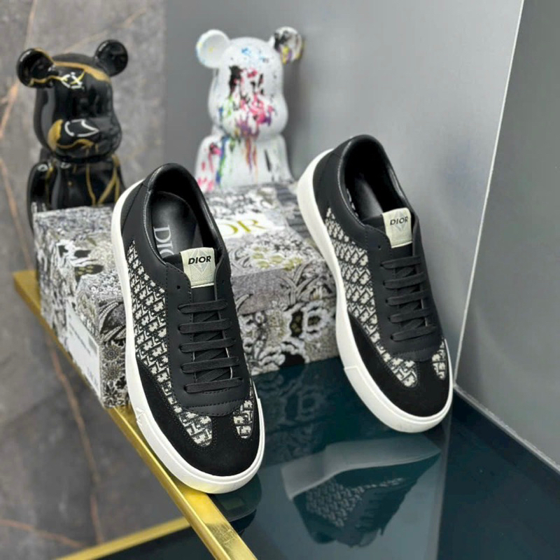 Giày thể thao buộc dây D.i.o.r 4 bản màu mới nhất thu đông 2023