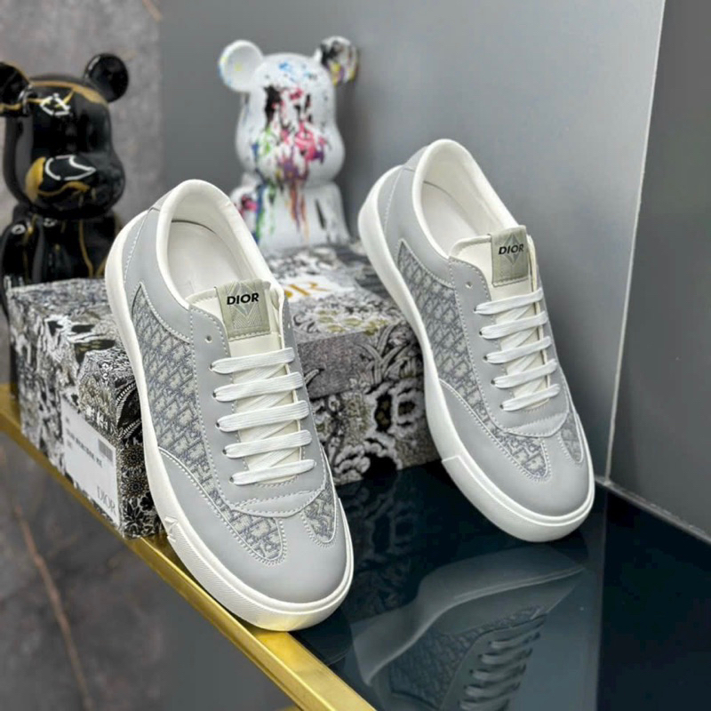 Giày thể thao buộc dây D.i.o.r 4 bản màu mới nhất thu đông 2023