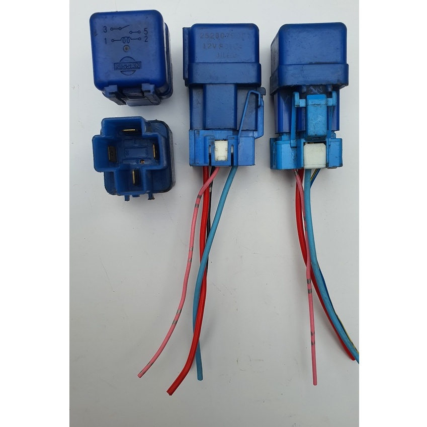 Rơ le  NISSAN hàng tháo xe 4, 5, 6 chân 12v, 24v