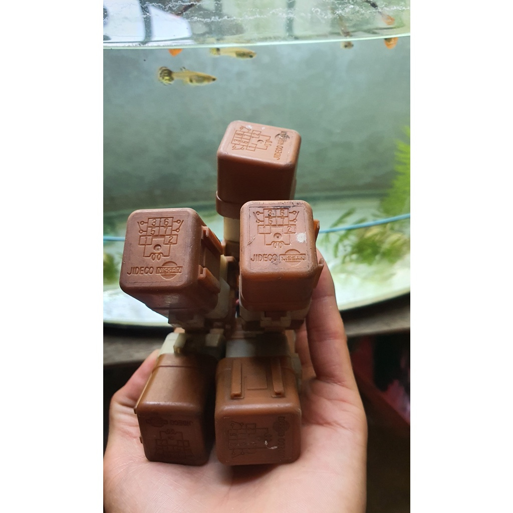 Rơ le  NISSAN hàng tháo xe 4, 5, 6 chân 12v, 24v
