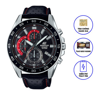 Đồng hồ nam dây da chính hãng Casio EDIFICE EFV-550L-1AVUDF