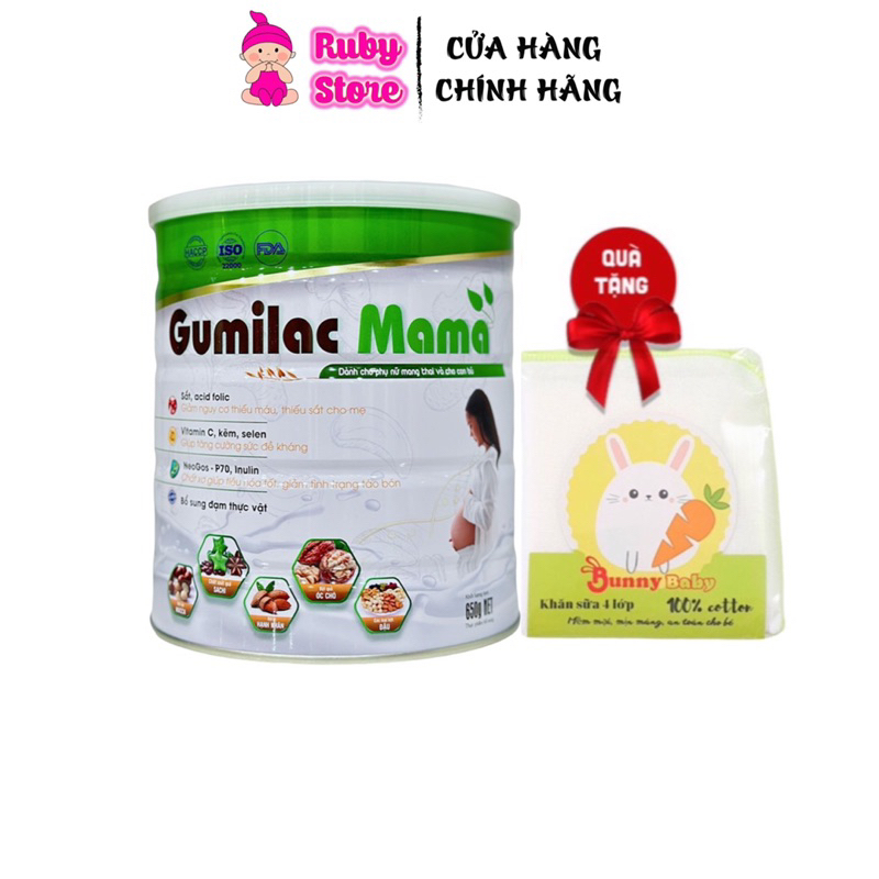 Sữa hạt Gumilac mama dành cho mẹ bầu, thơm ngon nhiều dinh dưỡng