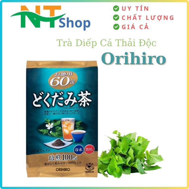 Trà thải độc diếp cá Dokudami Orihiro túi 60 gói
