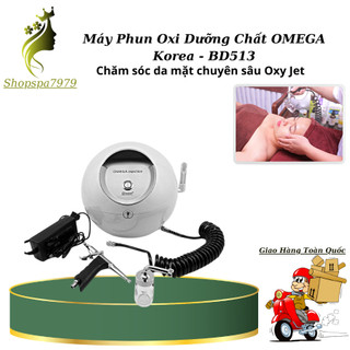 Máy phun oxi jet mini máy phun serum tinh chất phun sương chính hãng bảo hành 12th.