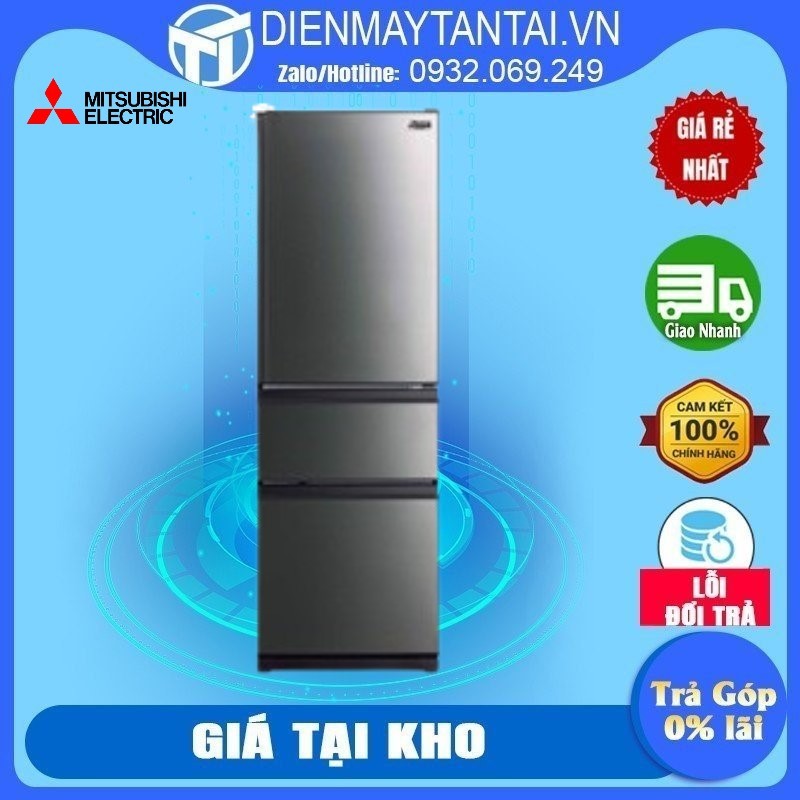 MR-CX41ER-BST-V - Tủ lạnh Mitsubishi Electric Inverter MR-CX41ER-BST-V Làm đá tự động - giao miễn phí HCM