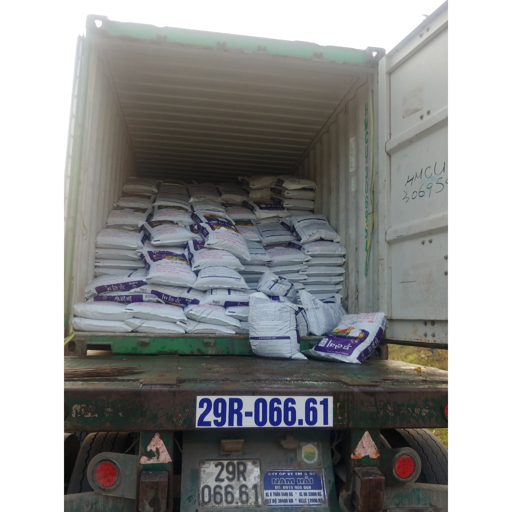 Phân hữu cơ Hàn Quốc 91%. Chuyên bón cải tạo đất cho hoa, cây cảnh