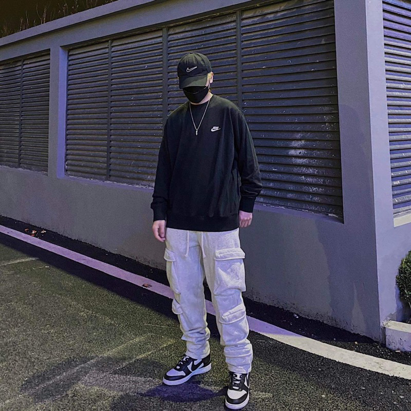 Áo Swearer N I K E Basic Chính Hãng Bv2663-010 | Jan.Authentic |