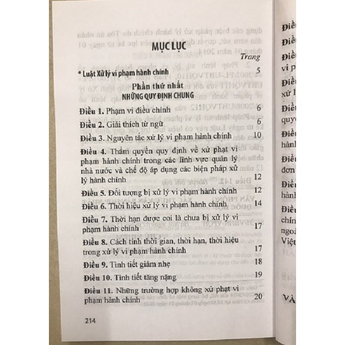 Sách - Luật Xử Lý Vi Phạm Hành Chính