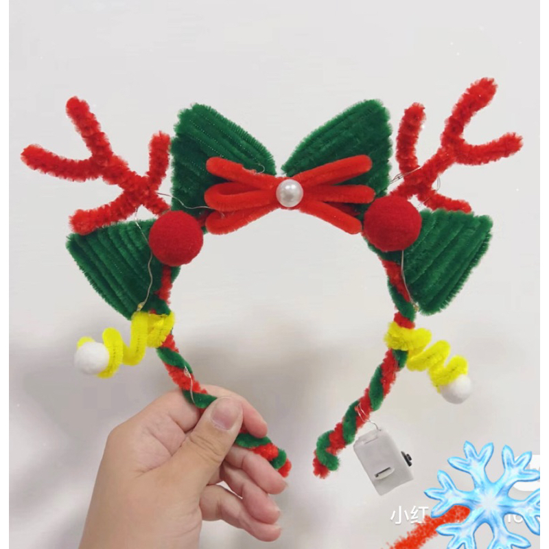 Bờm Kẽm Nhung Handmade Bờm Tai Thỏ Dễ Thương