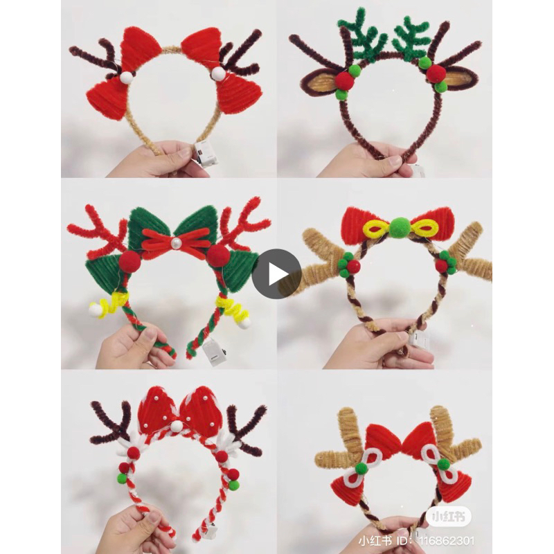 Bờm Kẽm Nhung Handmade Bờm Tai Thỏ Dễ Thương