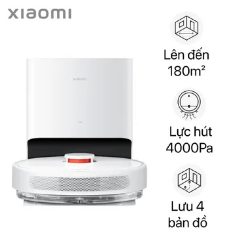 Robot hút bụi lau nhà Xiaomi Vacuum Mop X10 Chính Hãng