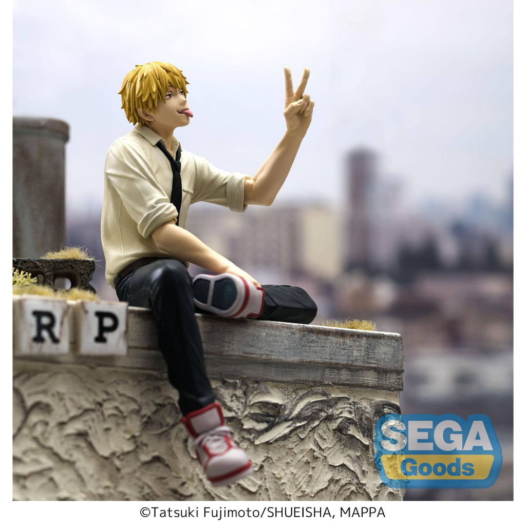 Mô hình Denji - Perching Ver Chainsaw Man PM Prize chính hãng Sega, Anime figure Nhật Bản