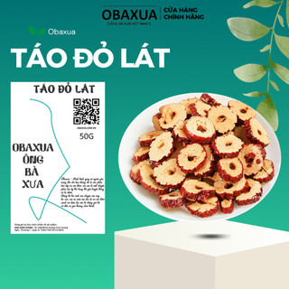 Táo đỏ cắt lát sấy khô obaxua - 50g