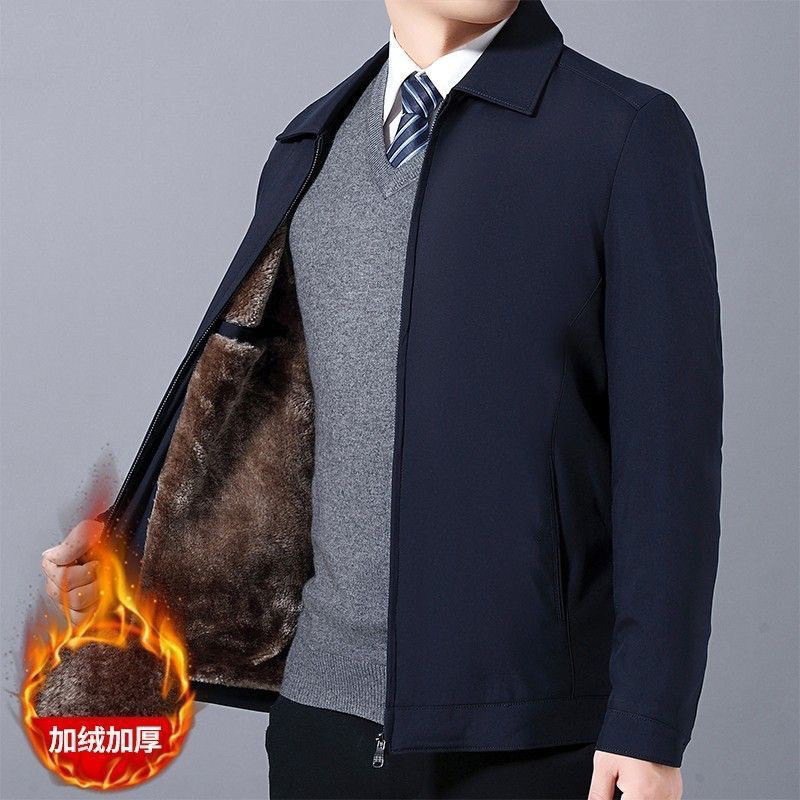 Áo khoác nam trung niên cho bố hàng quảng châu cao cấp