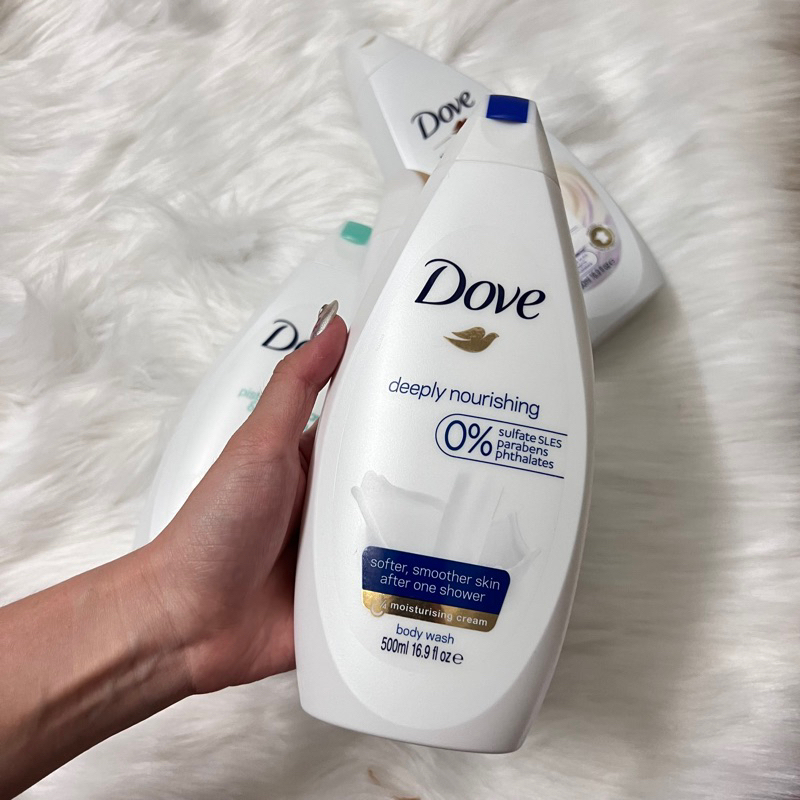 SỮA TẮM DOVE ,SỮA TẮM DƯỠNG ẨM CHUYÊN SÂU DOVE BODY WASH 500ml