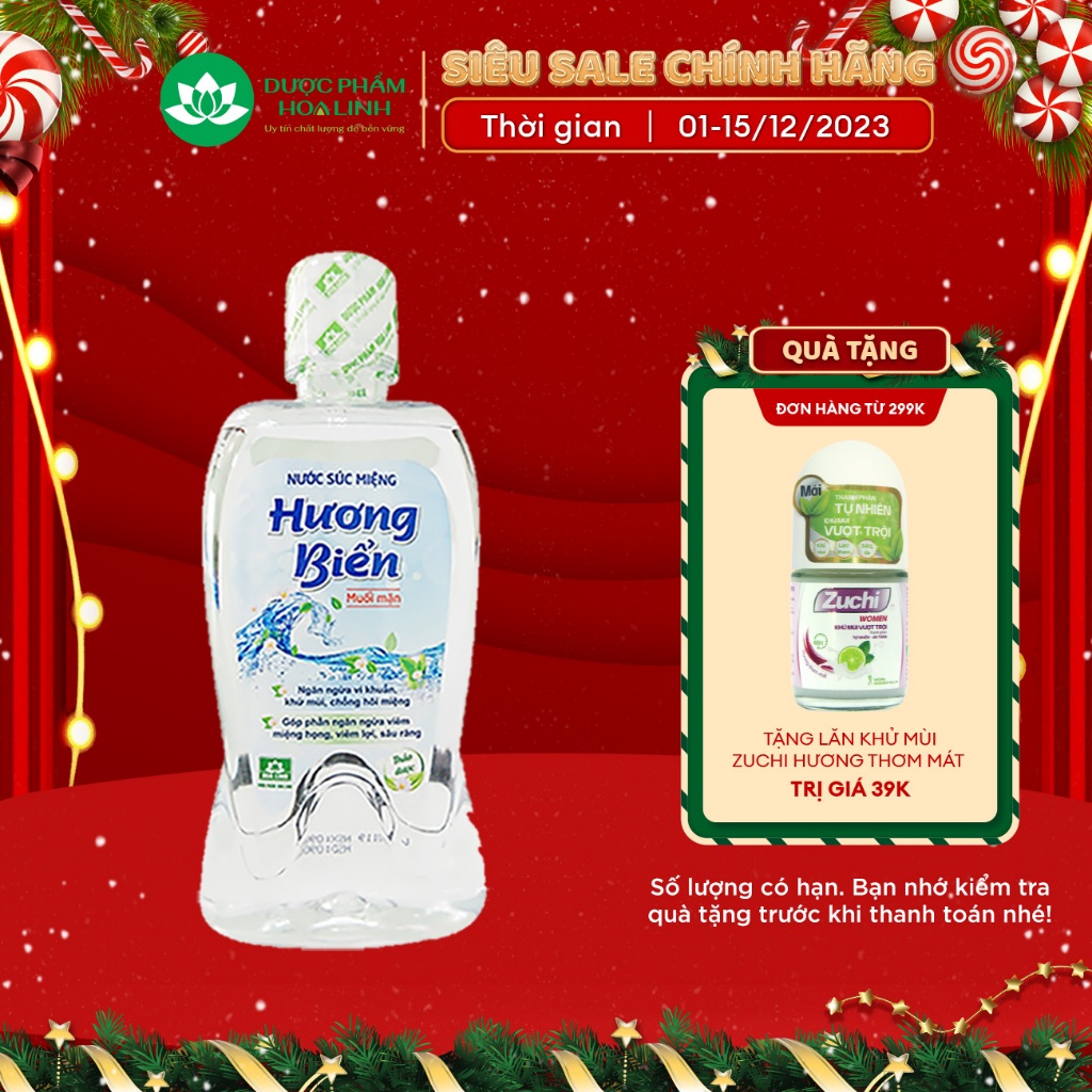 Nước súc miệng Hương biển 400ml