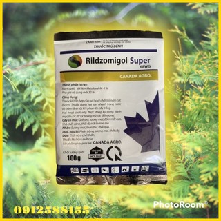 Ridomil CANADA Thuốc Trừ Nấm Bệnh Cho Cây Trồng Rildzomigol Super 68WG (Gói 100g)