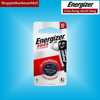 Pin CR2025 Energizer Cao Cấp Vỉ 1 Viên Chính Hãng - Dung Lượng Cực Cao