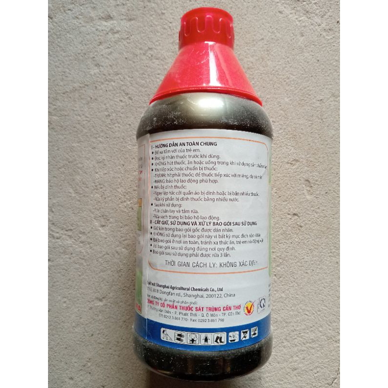 Thuốc trừ cỏ diệt mầm và hậu nảy mầm PLATIN 55EC chai 900ml