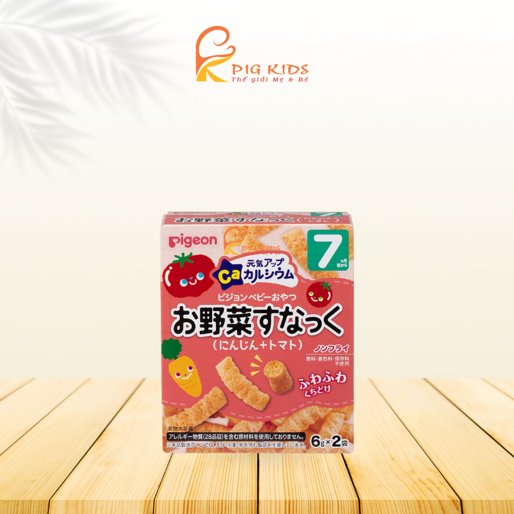 Bánh Ăn Dặm Pigeon NhậtCho Bé Từ 6 Tháng