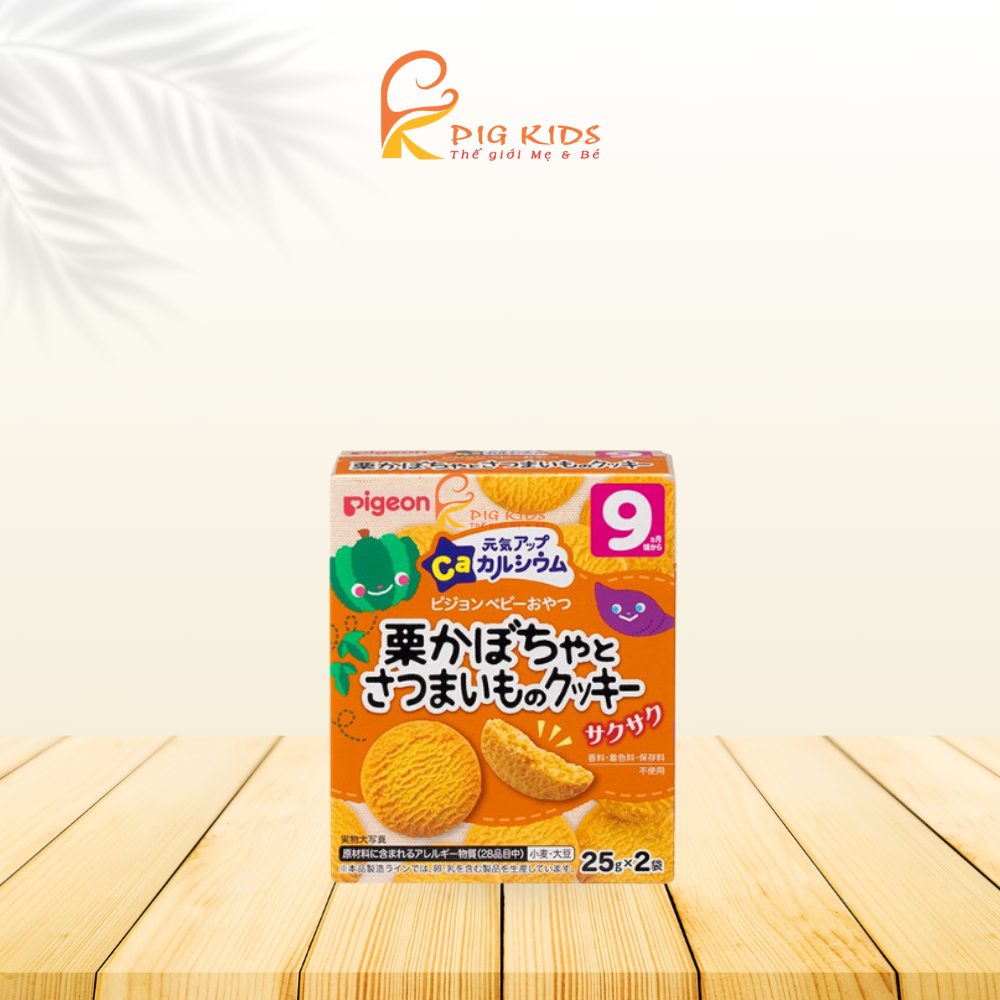 Bánh Ăn Dặm Pigeon NhậtCho Bé Từ 6 Tháng