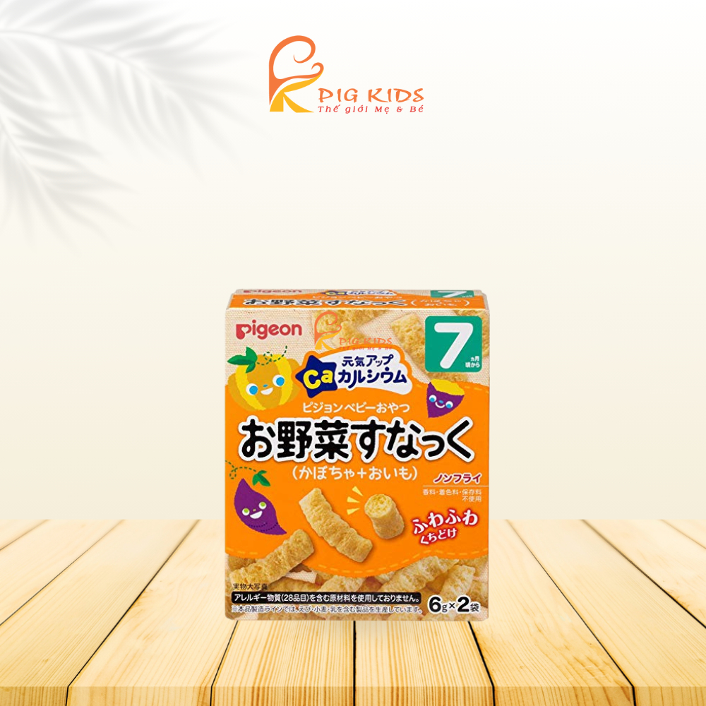 Bánh Ăn Dặm Pigeon NhậtCho Bé Từ 6 Tháng