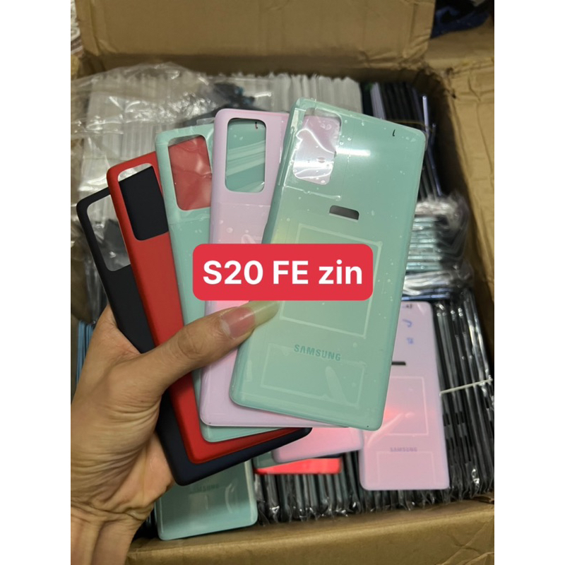 Lưng Samsung S20 FE zin đủ mầu
