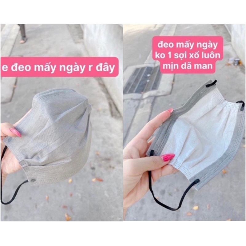 Khẩu Trang 3 LỚP-MỎNG-SIÊU THOÁNG-KHÔNG XÙ