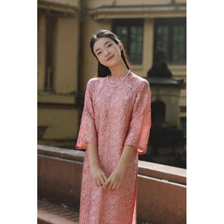 Set áo dài tơ tằm