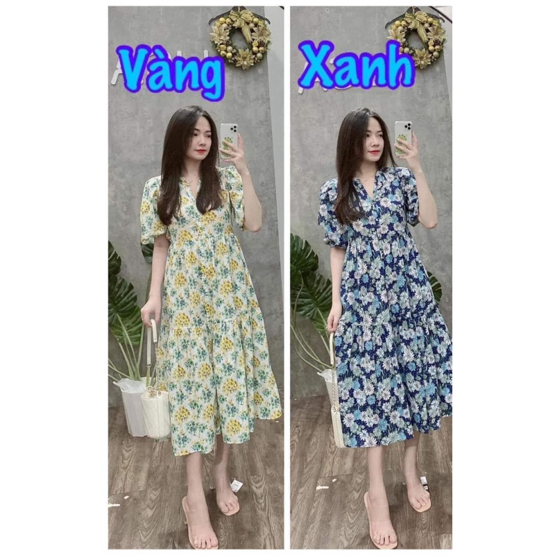 VÁY HOA Uni AUTH MUA TẠI NHẬT