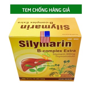 Viên bổ gan Silymarin B-Complex Extra (hộp 100 viên)