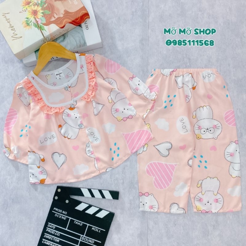 Bộ tole TDQD viền ren bé gái 8 - 42kg