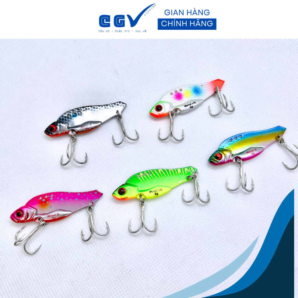 Mồi sắt Orochi 8g,10g, 12g, 14g lưỡi BKK câu lóc, sộp, trê, lăng, nheo