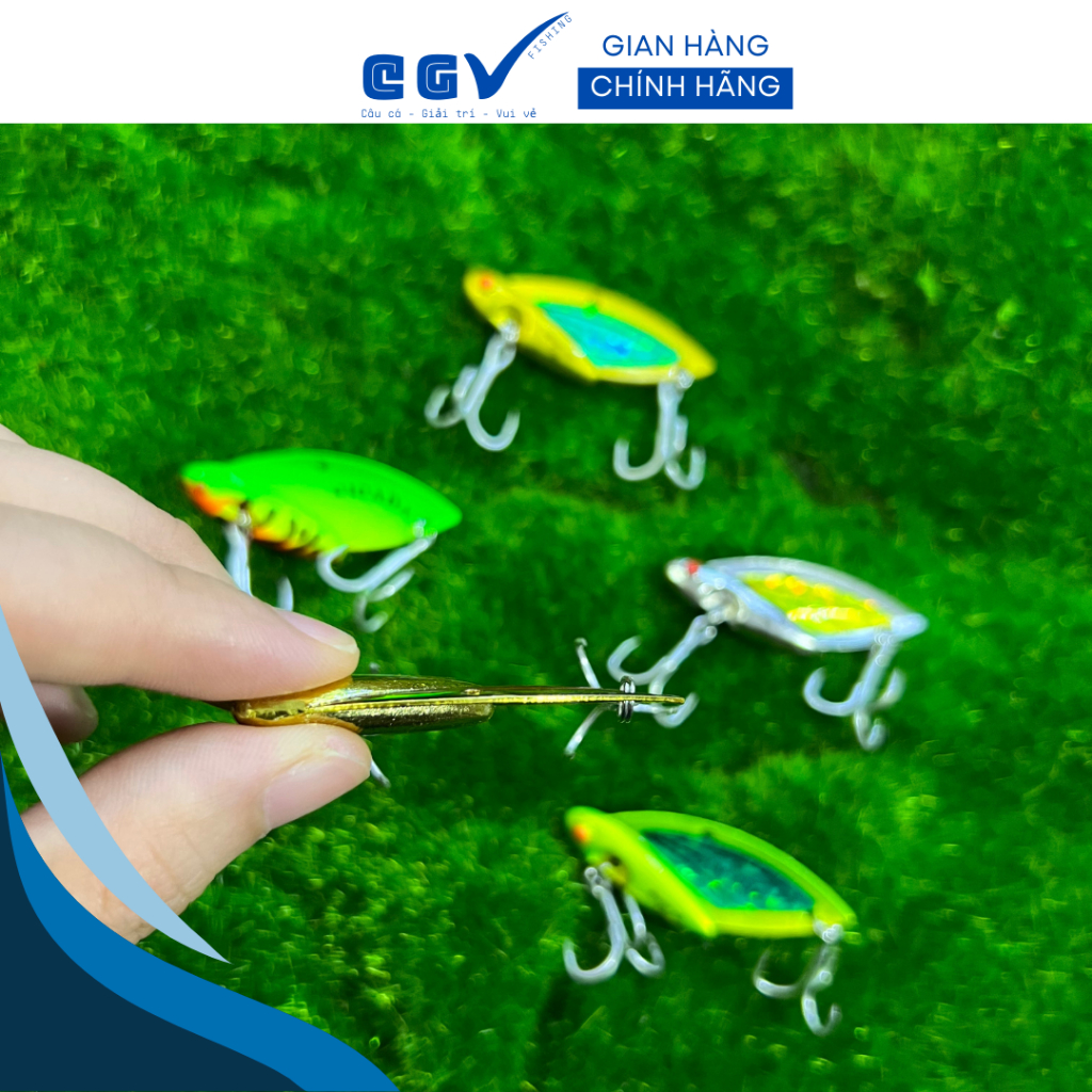 Mồi sắt Cicada 10g,12g,14g lưỡi BKK câu lóc, sộp,trê, lăng, nheo