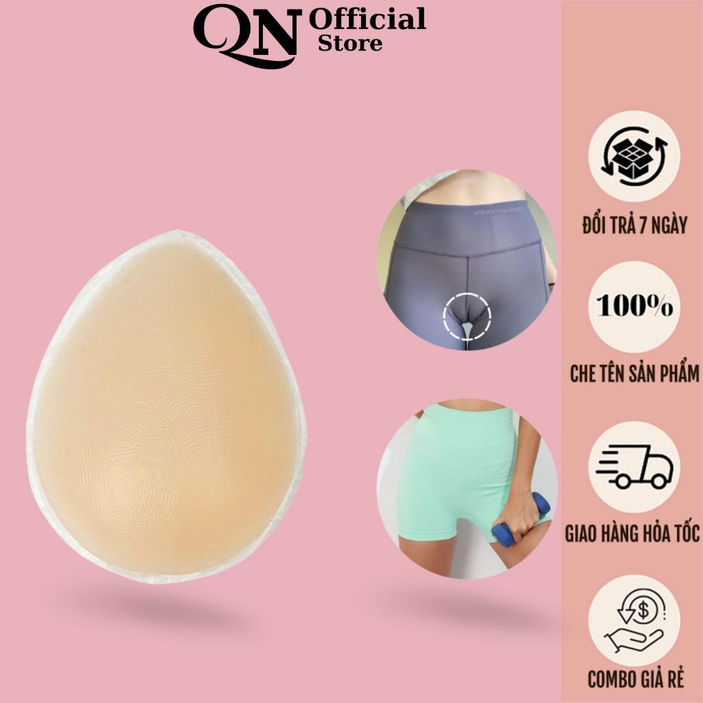 Miếng Dán Silicon Che Rãnh Vùng Kín Chống Lộ Hàng Khi Mặc Đồ Bơi, Bikini, Legging Tập Gym,chụp ảnh CLOVER - 111