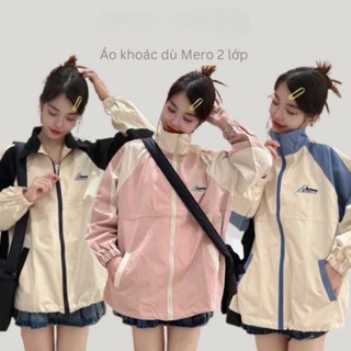Áo khoác dù nữ from rộng freesize ,mẫu áo gió hot nhất