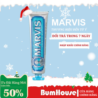 Kem Đánh Răng Marvis Aquatic Mint 85ml - Màu Xanh Dương