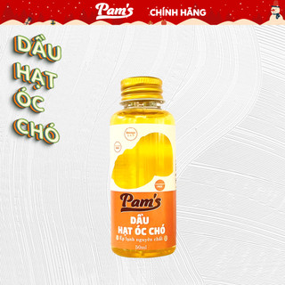 Dầu Hạt Ăn Kiêng, Ăn Dặm Cho Bé Pams 50ml/chai - Extra Virgin Từ Hạt Óc Chó Ép Lạnh