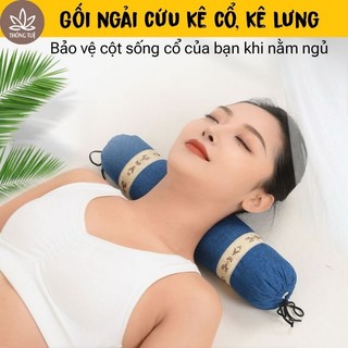Gối ngải cứu kê cổ - bảo vệ cột sống cổ khi nằm ngủ