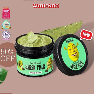 Mặt nạ đất sét bạc hà chú hề shrek pack i’m the real 110g
