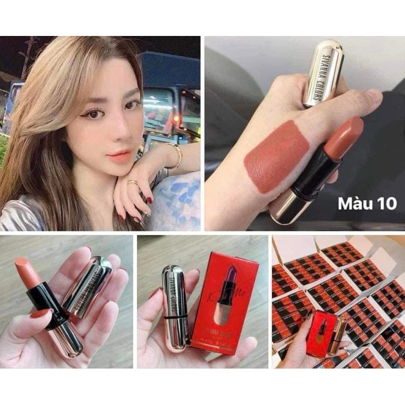 SON THỎI LÌ SIVANNA COLOR MATTE THÁI LAN