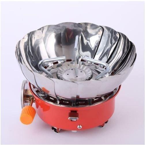 Bếp ga mini camping chống gió, gấp gọn tiện dùng cho giã ngoại du lịch