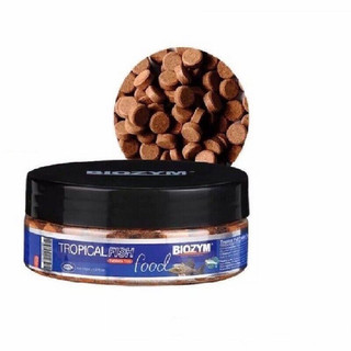 Thức ăn Biozym Tropical Fish Food dạng viên dán kính cung cấp đầy đủ chất dinh dưỡng cho cá